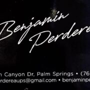 Logo for Benjamin Perdereau on Palm Canyon Logo for Benjamin Perdereau on Palm Canyon