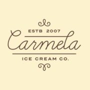 Logo for Carmela Ice Cream Logo for Carmela Ice Cream