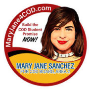 Logo for Committee to Elect Mary Jane Sanchez to COD Board 2024 FPPC#1465796 Logo for Committee to Elect Mary Jane Sanchez to COD Board 2024 FPPC#1465796