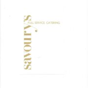 Logo for Savoury’s Catering Logo for Savoury’s Catering