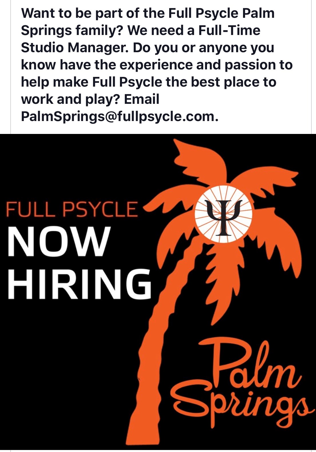 Palm springs public relations jobs